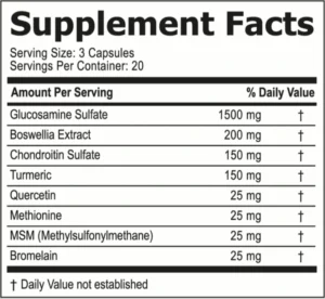 ExaFlex-Supplement-Facts